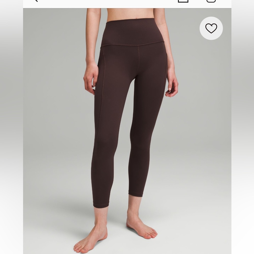 Lululemon align leggings with pockets 25”